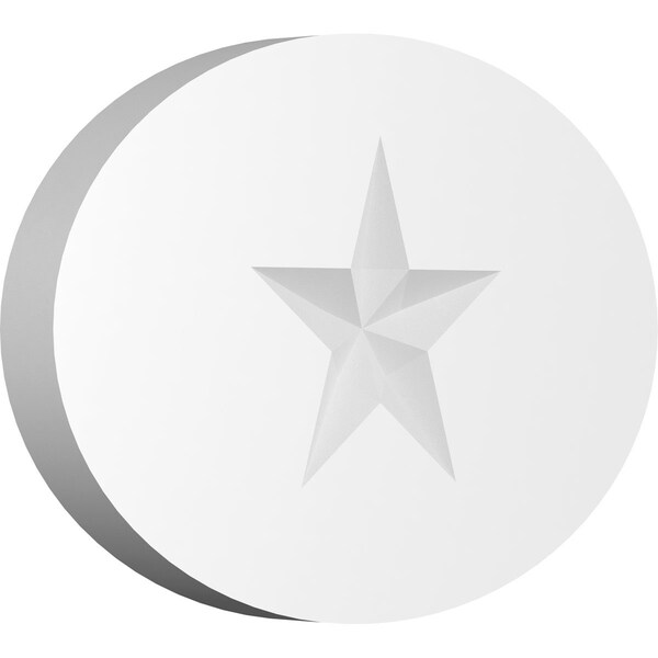 Ekena Millwork Standard Dalton Star Rosette With Square Edge, 6"W x 4"H x 1/2"P ROSP060X040X050DAL06 - main